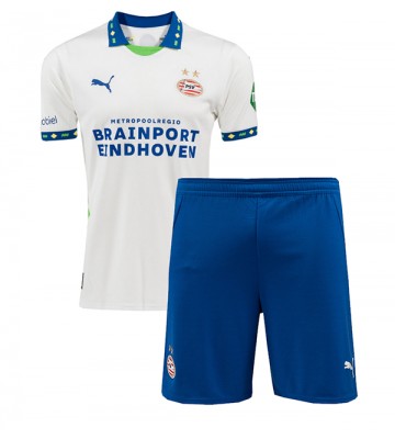 PSV Eindhoven Tercera Equipación Niños 2024-25 Manga Corta (+ Pantalones cortos)